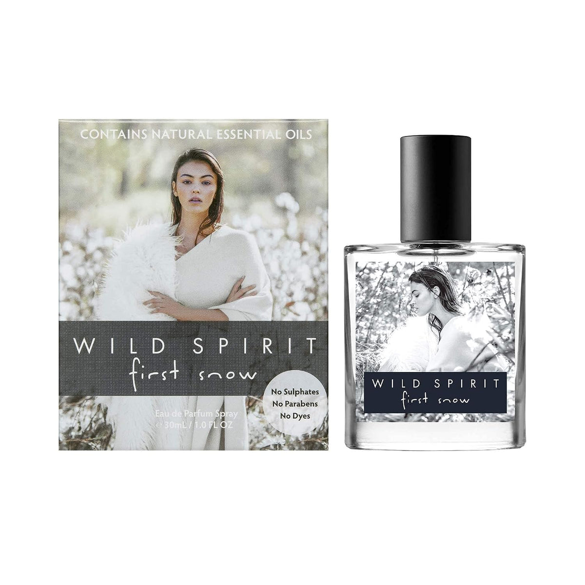 Wild Spirit First Snow Eau de Parfum Spray, 1 fl oz (30 mL), With Box