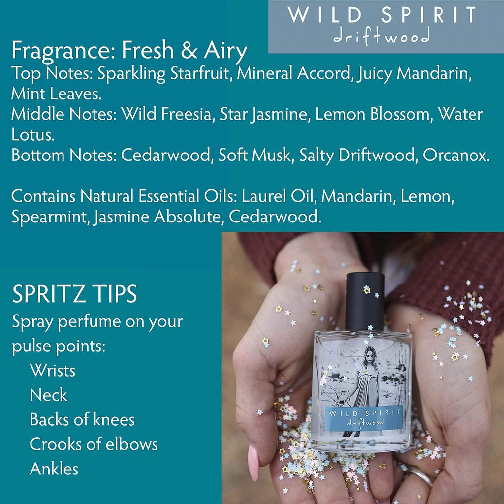 Wild Spirit Driftwood Eau de Parfum Spray, 1 fl oz (30 mL)