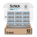 Schick Hydro Dry Skin Men's Razor Blade Refills, 12 Count