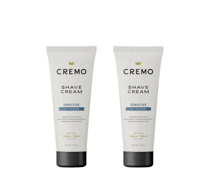 Cremo Sensitive Shave Cream, 2 Pack