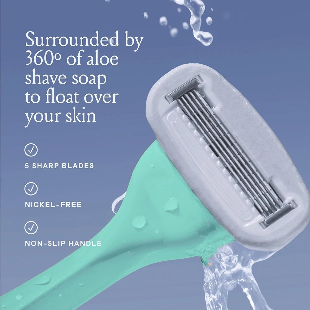 Billie Women's 5-Blade Razor Refills, 8 Count