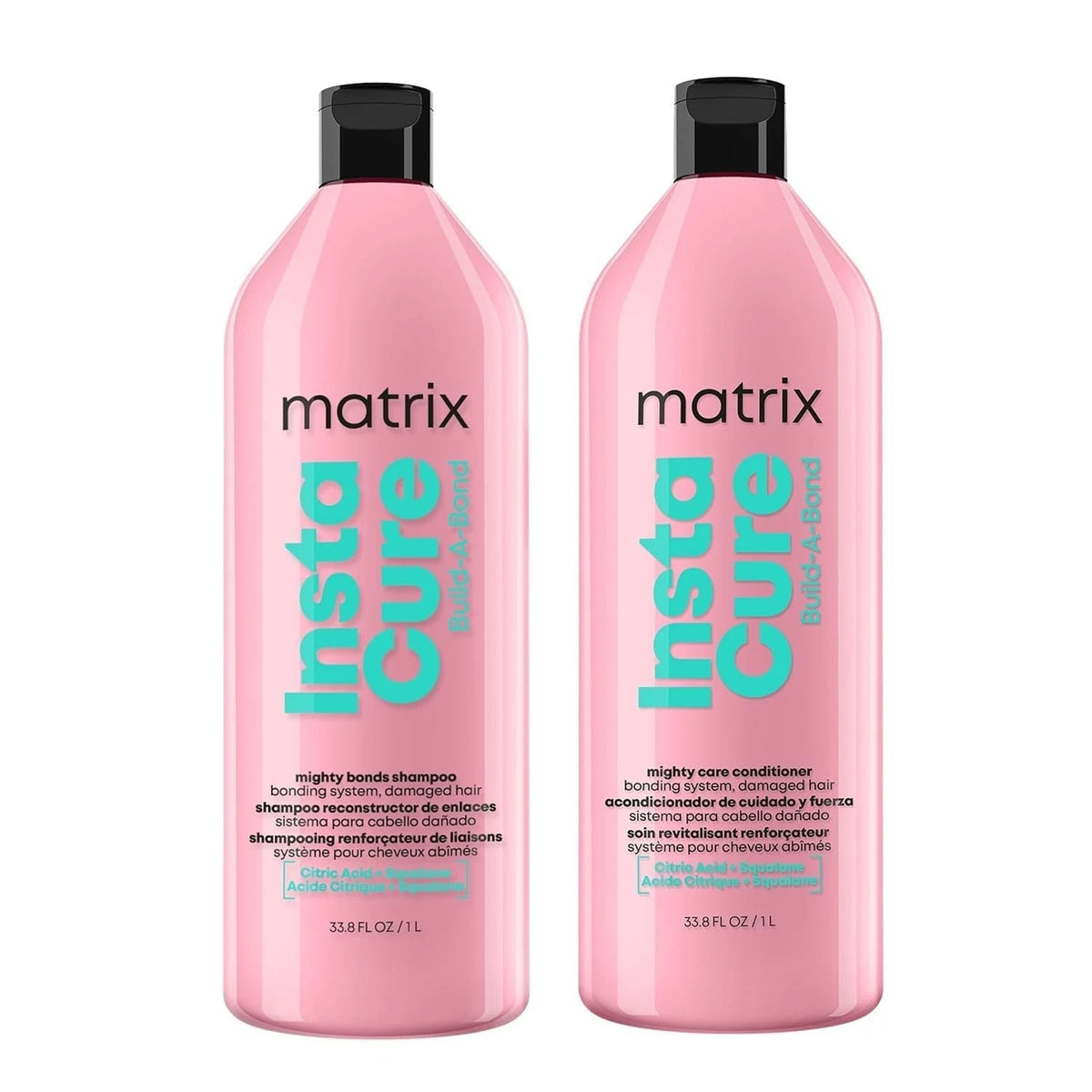 Matrix Instacure Build-A-Bond Shampoo & Conditioner Set, 33.8 fl oz Each