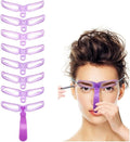 Reusable Eyebrow Shaping Stencils, 8 Styles