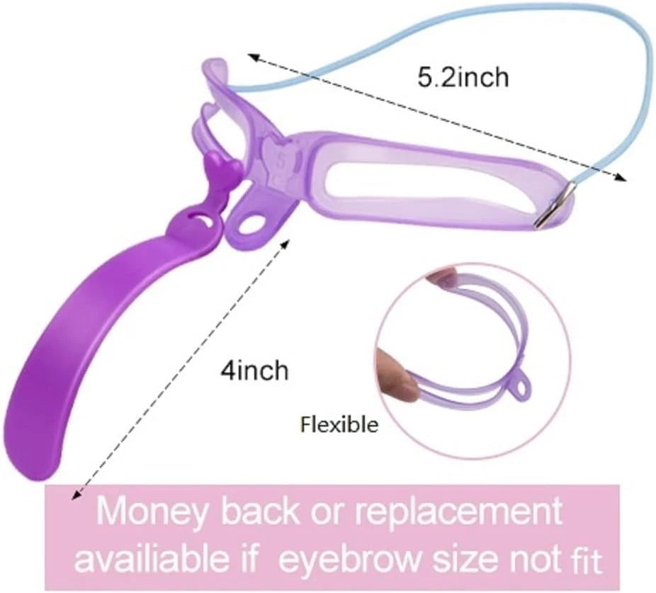 Reusable Eyebrow Shaping Stencils, 8 Styles